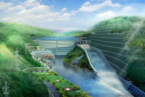华容老挝南塔河1号水电站项目